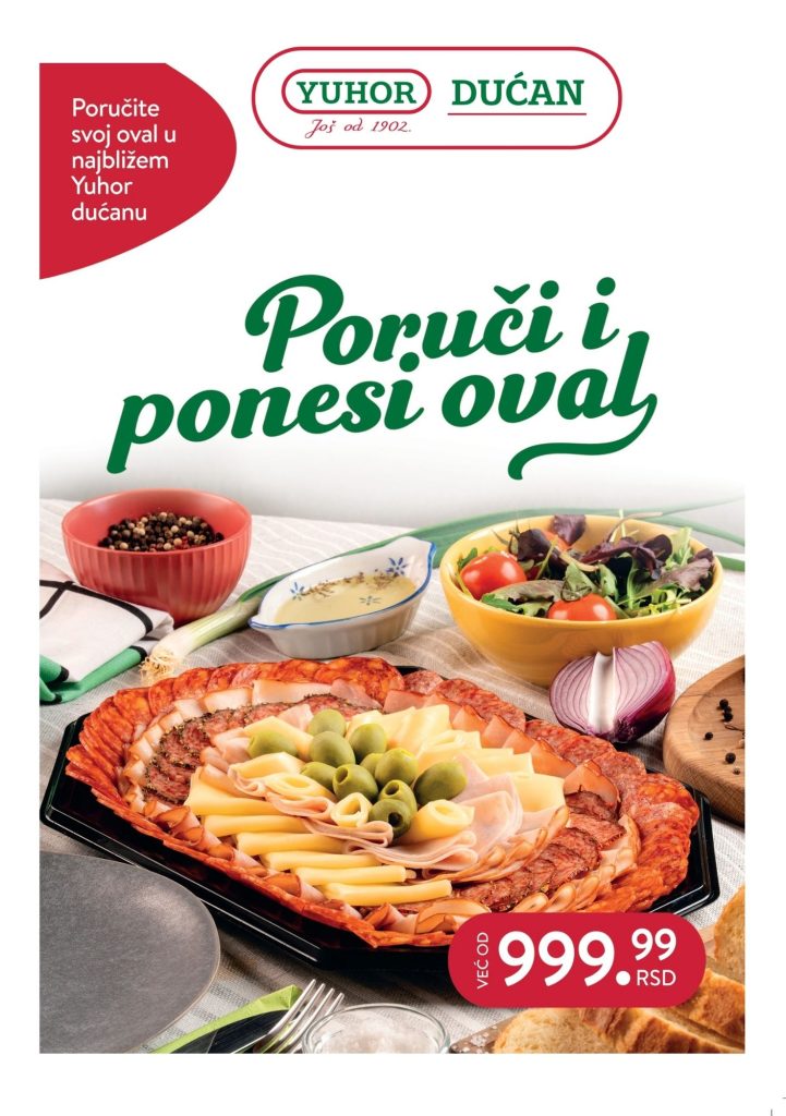 Poruči i ponesi oval
